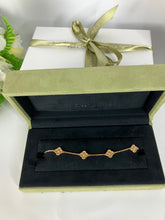 Load image into Gallery viewer, VCA Van Cleef &amp; Arpels Sweet Alhambra bracelet, 6 motifs, 18k rose gold

