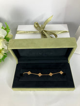 Load image into Gallery viewer, VCA Van Cleef &amp; Arpels Sweet Alhambra bracelet, 6 motifs, 18k rose gold
