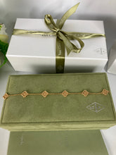 Load image into Gallery viewer, VCA Van Cleef &amp; Arpels Sweet Alhambra bracelet, 6 motifs, 18k rose gold
