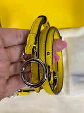 Load image into Gallery viewer, Fendi mini yellow peekaboo, silver hdw
