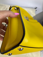 Load image into Gallery viewer, Fendi mini yellow peekaboo, silver hdw

