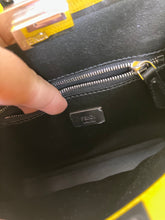Load image into Gallery viewer, Fendi mini yellow peekaboo, silver hdw
