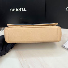 Load image into Gallery viewer, Chanel filigree bag small beige/black caviar with gold hardware
