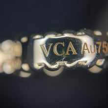 Load image into Gallery viewer, VCA Van Cleef &amp; Arpels Vintage Alhambra gold guilloche bracelet, 5 motifs
