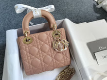 Load image into Gallery viewer, Lady Dior mini fard with gold hdw
