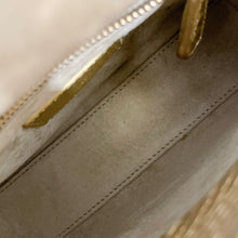 Load image into Gallery viewer, Lady Dior gold snakeskin mini, gold hdw
