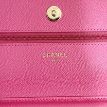 Load image into Gallery viewer, Chanel Barbie pink caviar woc, chip
