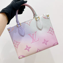 Load image into Gallery viewer, Rare Louis Vuitton Sunrise Pastel ontogo PM with Strap, coin pouch
