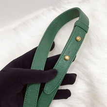 Load image into Gallery viewer, Chanel green small caviar boy, aged gold hdw
