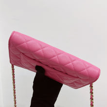 Load image into Gallery viewer, Chanel Barbie pink caviar woc, chip

