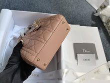 Load image into Gallery viewer, Lady Dior mini fard with gold hdw
