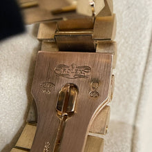 Load image into Gallery viewer, Rare Vintage Rolex Day-Date 18048 36mm 18K Yellow Gold Diamond Champagne Dial Watch
