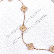 Load image into Gallery viewer, VCA Sweet Alhambra Bracelet 6 Motifs 18K Rose Gold
