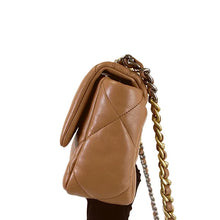 Load image into Gallery viewer, Chanel 19 small caramel lambskin, mixed hdw
