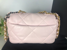 Load image into Gallery viewer, Chanel 19 small light pink lambskin 22p collection
