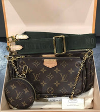 Load image into Gallery viewer, Louis Vuitton multi pochette accessoires khaki
