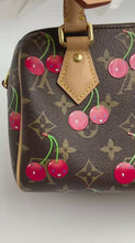 Load and play video in Gallery viewer, Louis Vuitton X Takashi Murakami Cherry Speedy 20 Bandouliere
