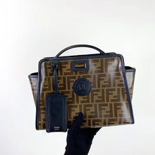 Load image into Gallery viewer, Fendi FF logo defender mini peekaboo
