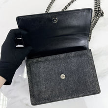 Load image into Gallery viewer, Ysl Saint Laurent denim sunset bag
