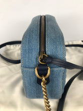 Load image into Gallery viewer, Gucci denim marmont camera bag
