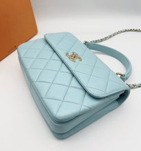 Load image into Gallery viewer, Chanel 29 series light blue trendy cc with card
