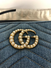 Load image into Gallery viewer, Gucci denim marmont camera bag
