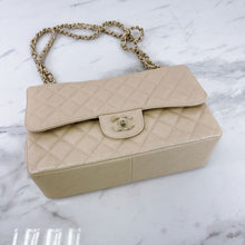 Load image into Gallery viewer, Chanel 27 series beige iridescent jumbo
