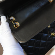 Load image into Gallery viewer, Chanel 3 series vintage 24k gold hdw small lambskin flap
