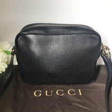 Load image into Gallery viewer, Gucci black soho disco bag
