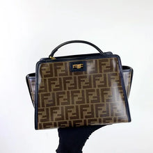 Load image into Gallery viewer, Fendi FF logo defender mini peekaboo
