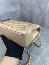 Load image into Gallery viewer, Chanel 31 series calfskin gold mini, with dust bag but no card
