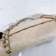 Load image into Gallery viewer, Chanel 27 series beige iridescent jumbo
