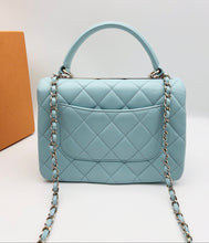 Load image into Gallery viewer, Chanel 29 series light blue trendy cc with card
