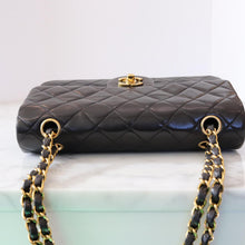 Load image into Gallery viewer, Chanel 3 series vintage 24k gold hdw small lambskin flap
