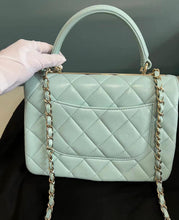 Load image into Gallery viewer, Chanel 29 series light blue trendy cc with card
