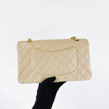 Load image into Gallery viewer, Chanel 16 series beige caviar medium classic, gold hdw
