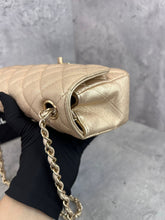 Load image into Gallery viewer, Chanel 31 series calfskin gold mini, with dust bag but no card
