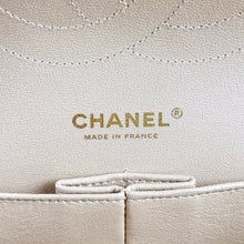 Load image into Gallery viewer, Chanel 27 series beige iridescent jumbo
