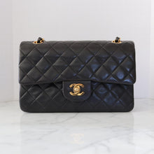 Load image into Gallery viewer, Chanel 3 series vintage 24k gold hdw small lambskin flap
