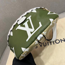 Load image into Gallery viewer, Louis Vuitton giant khaki green bumbag
