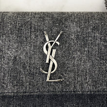 Load image into Gallery viewer, Ysl Saint Laurent denim sunset bag
