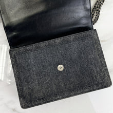 Load image into Gallery viewer, Ysl Saint Laurent denim sunset bag
