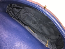 Load image into Gallery viewer, Chanel 19 medium/large in blue goatskin
