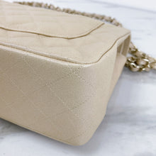 Load image into Gallery viewer, Chanel 27 series beige iridescent jumbo
