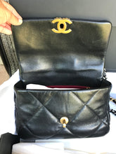 Load image into Gallery viewer, Chanel 19 small black, with mixed hardware
