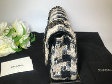 Load image into Gallery viewer, Chanel 24K gold hdw, rare vintage medium tweed
